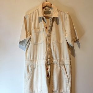 Everlane Short Sleeve Denim Coverall